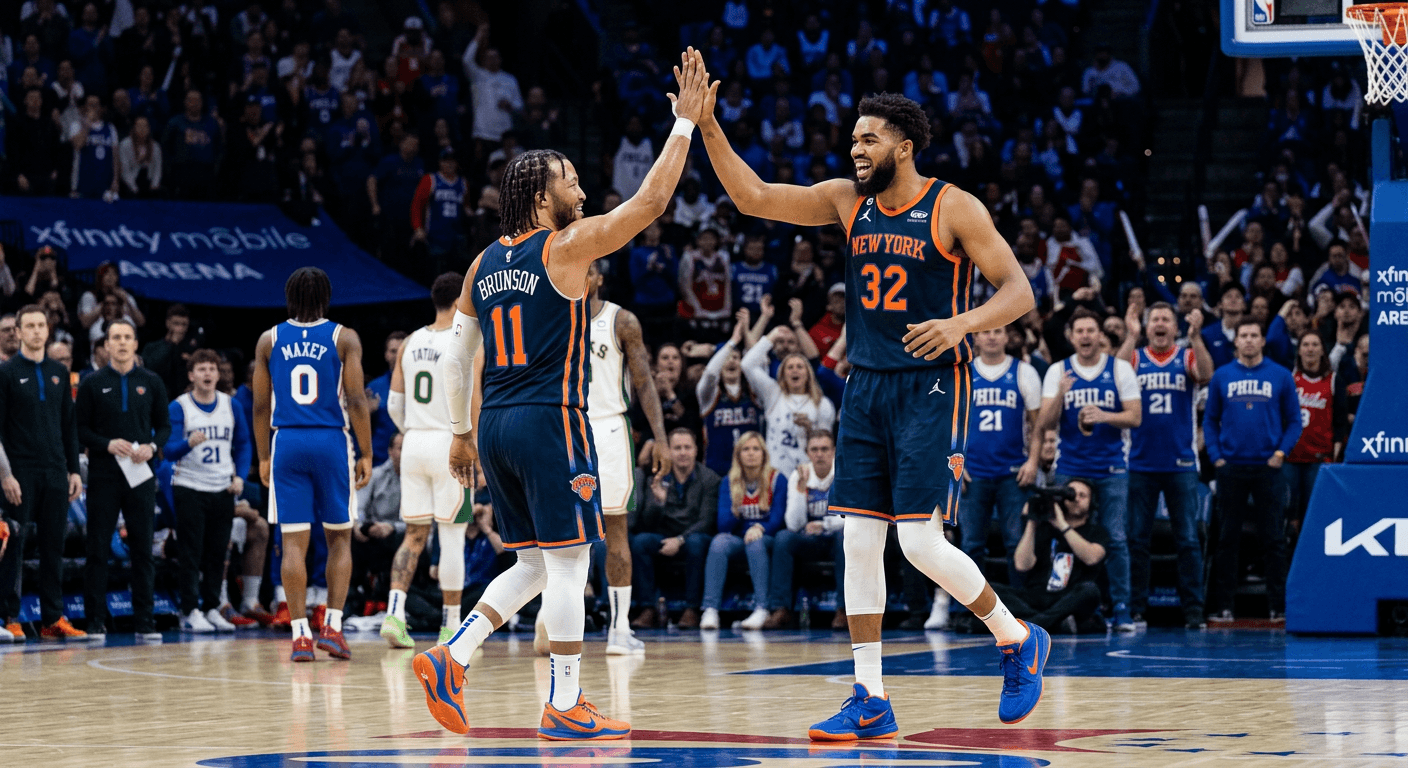 Burying the Process: Knicks Sweep Sixers in Historic Game 4 Rout