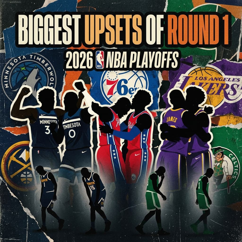 Shockwaves: The 3 Biggest Upsets of Round 1 (2026 NBA Playoffs)