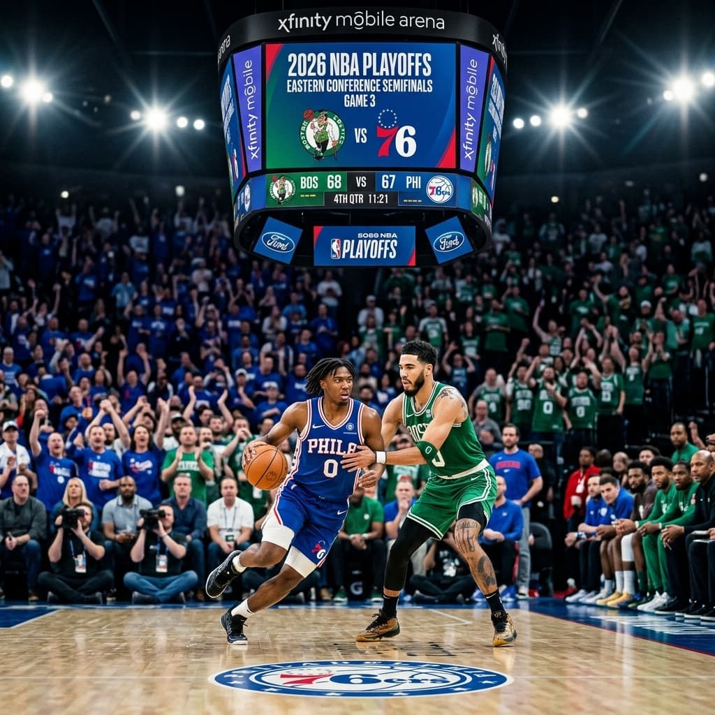 Maxey and Edgecombe vs. The Celtics Machine - Game 3 Preview: 2026 NBA Playoffs