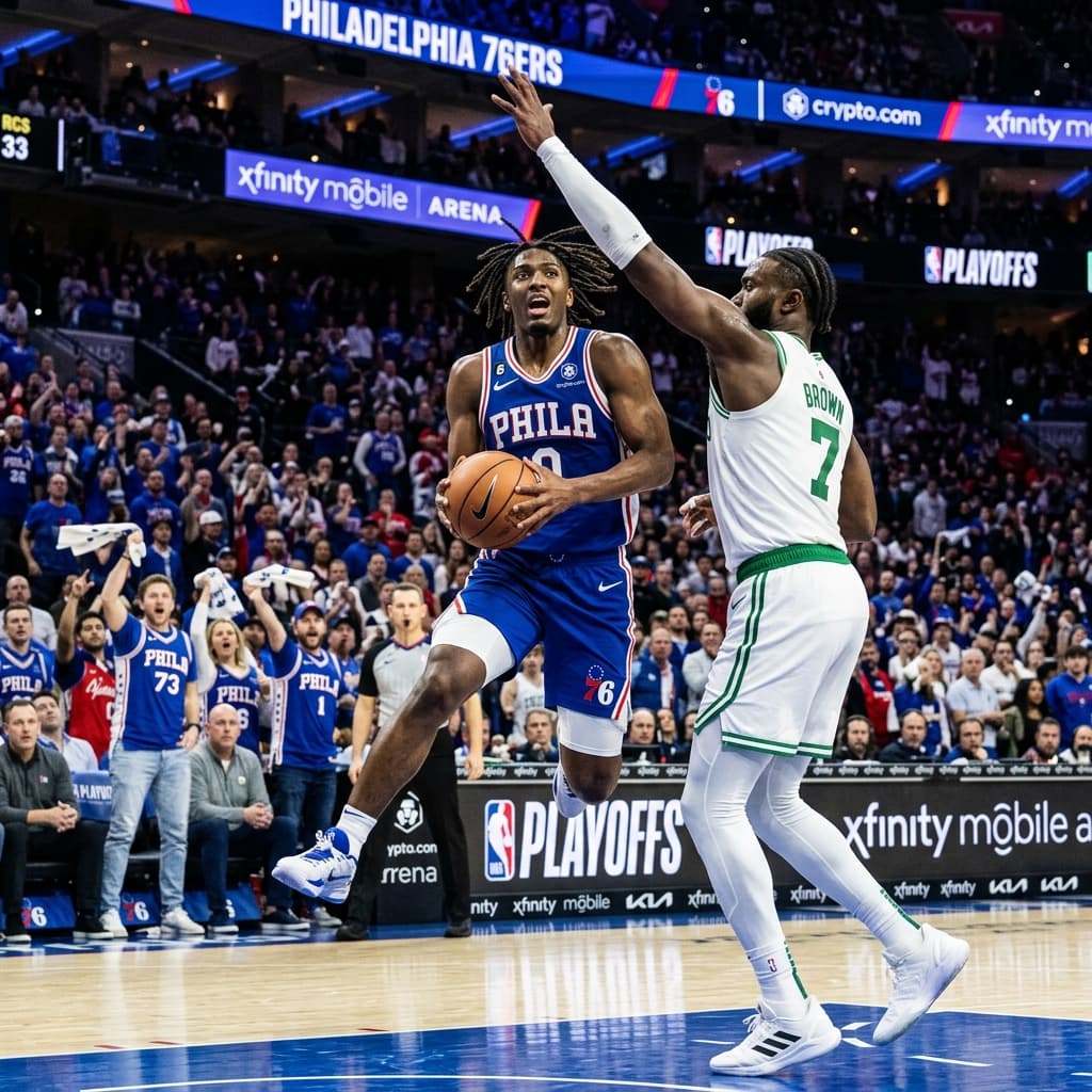 Game 4 Preview: Maxey and Sixers Fight to Tie Series Against Celtics