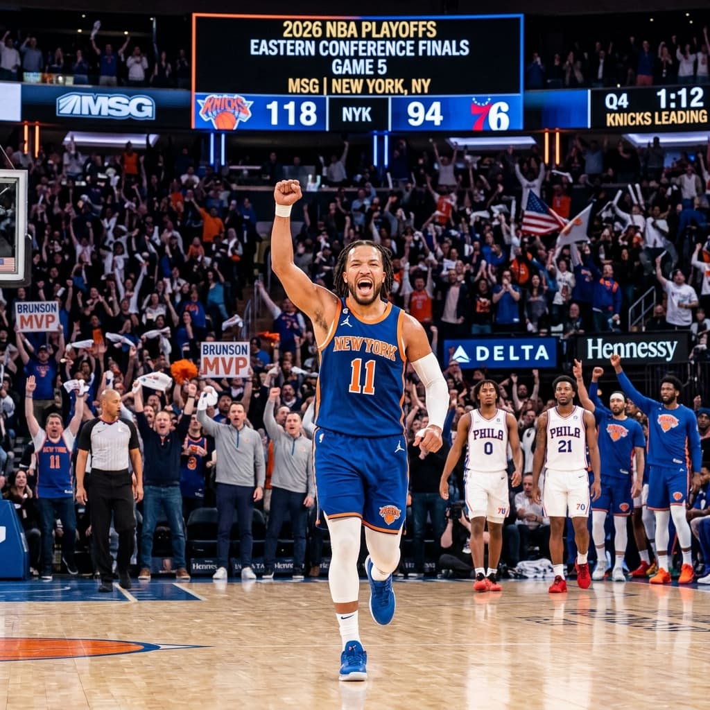 MSG Massacre: Knicks Overwhelm Sixers 137-98 in Game 1