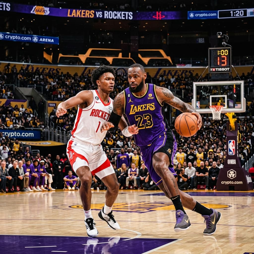 Lakers Look to Close the Door: Can Shorthanded Rockets Survive Game 5?