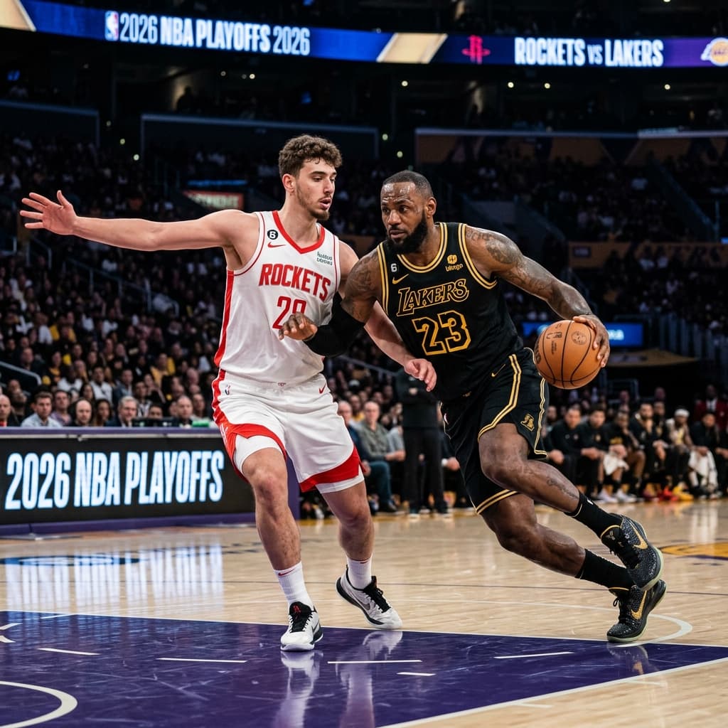 LeBron's Lakers Bury Rockets with 27-3 Surge, Advance to Round 2