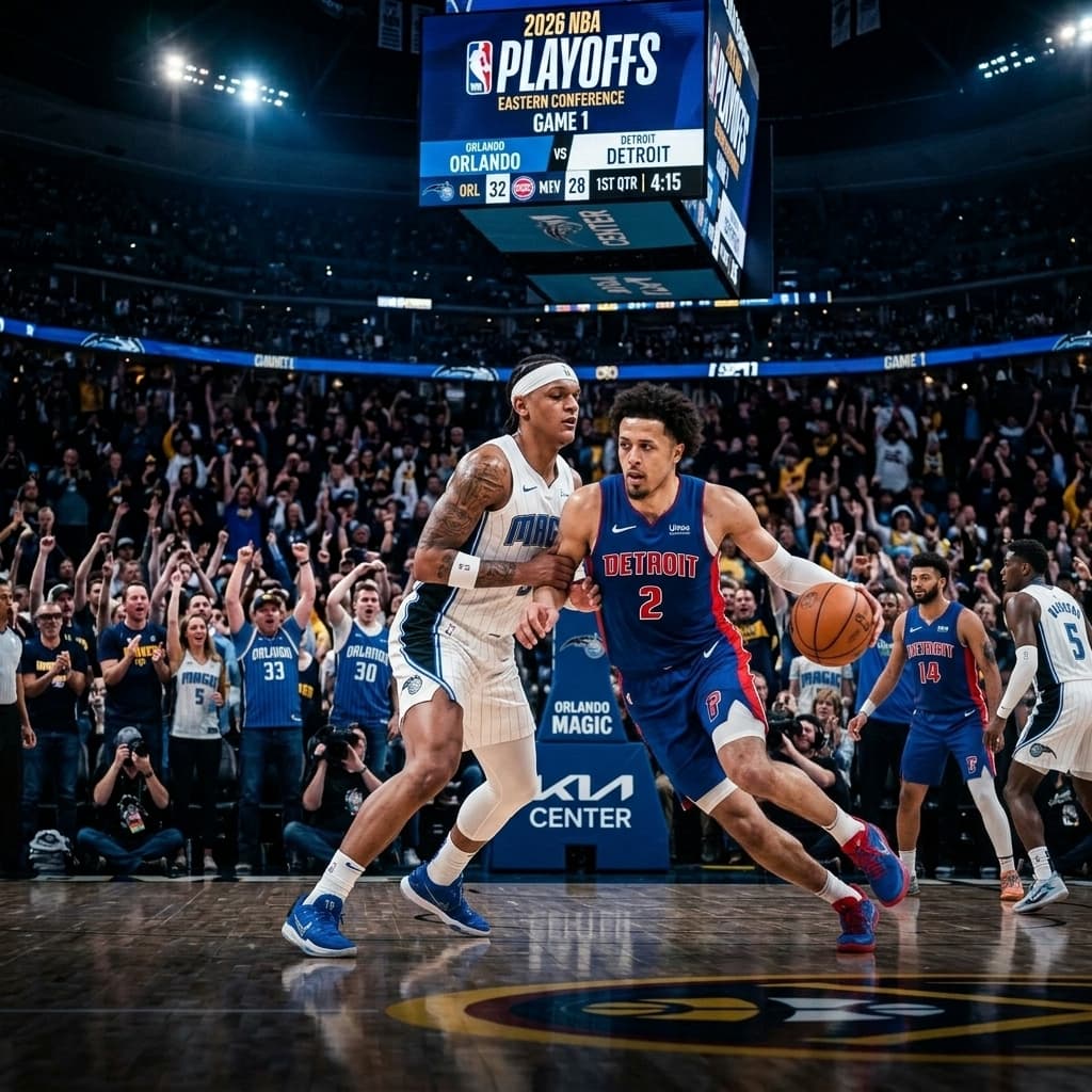 Pistons and Magic Clash in Orlando with Series Tied - Game 3 Preview: 2026 NBA Playoffs