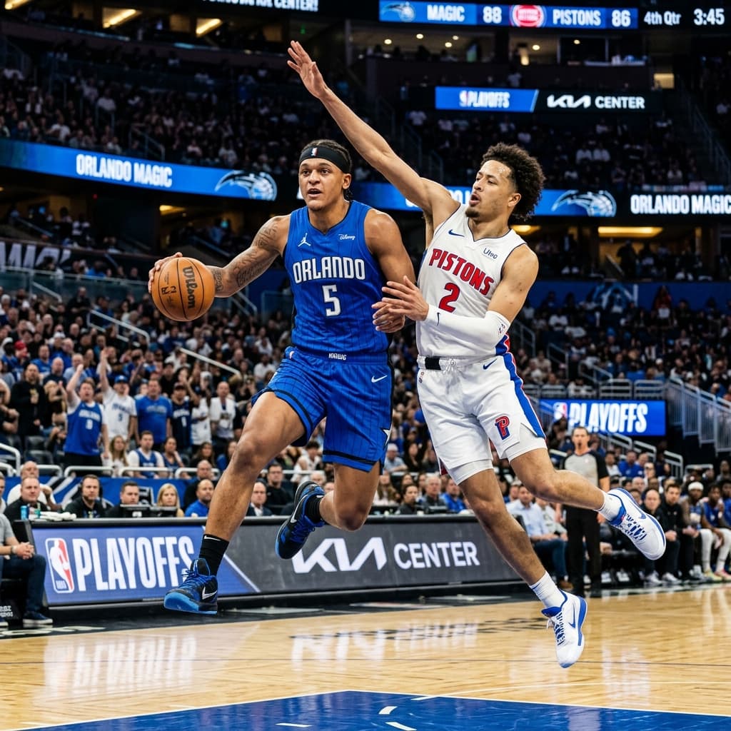 Banchero vs. Cunningham: Magic Look to Command 3-1 Lead Over Pistons - Game 4 Preview