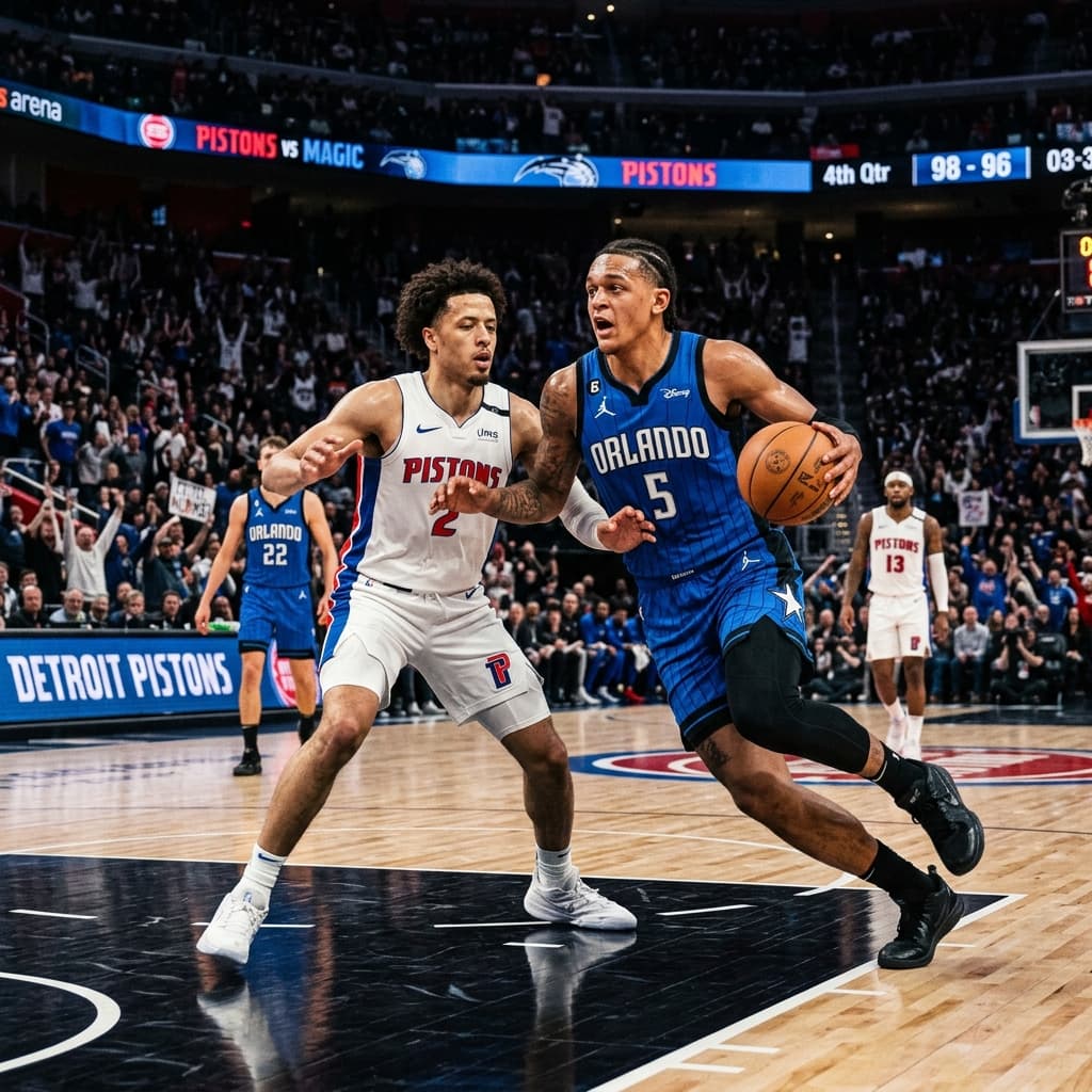 Upset Alert? Magic Look to Dethrone Pistons in Game 5