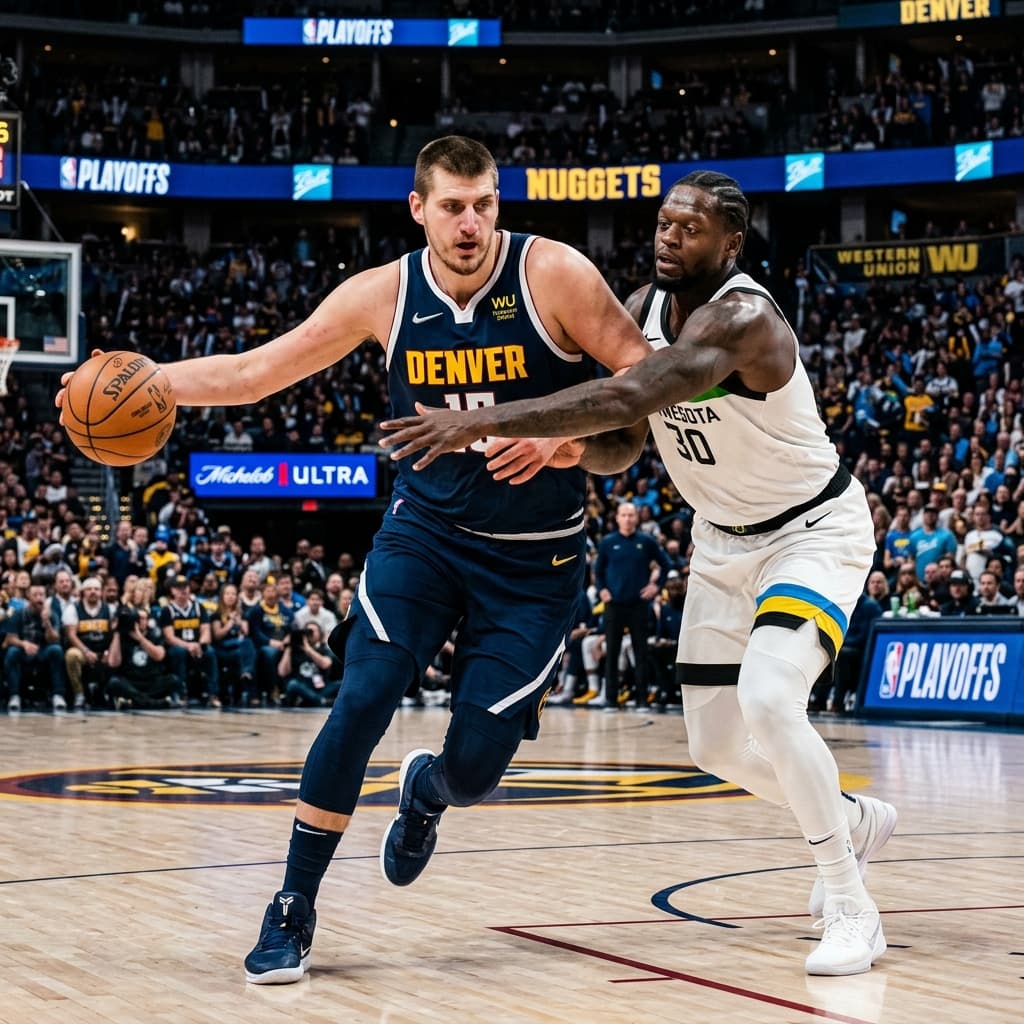 Nuggets Back Against the Wall: Jokic and Denver Host Wolves in Must-Win Game 5 - Preview