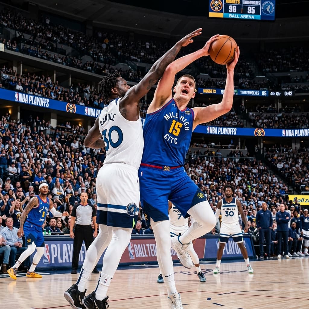 Nuggets Stave Off Elimination: Jokic's Triple-Double Masterpiece Forces Game 6