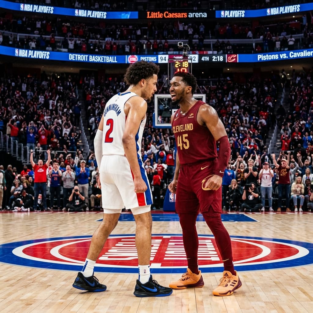 Round 2 Opener: Pistons vs Cavaliers Game 1 Preview