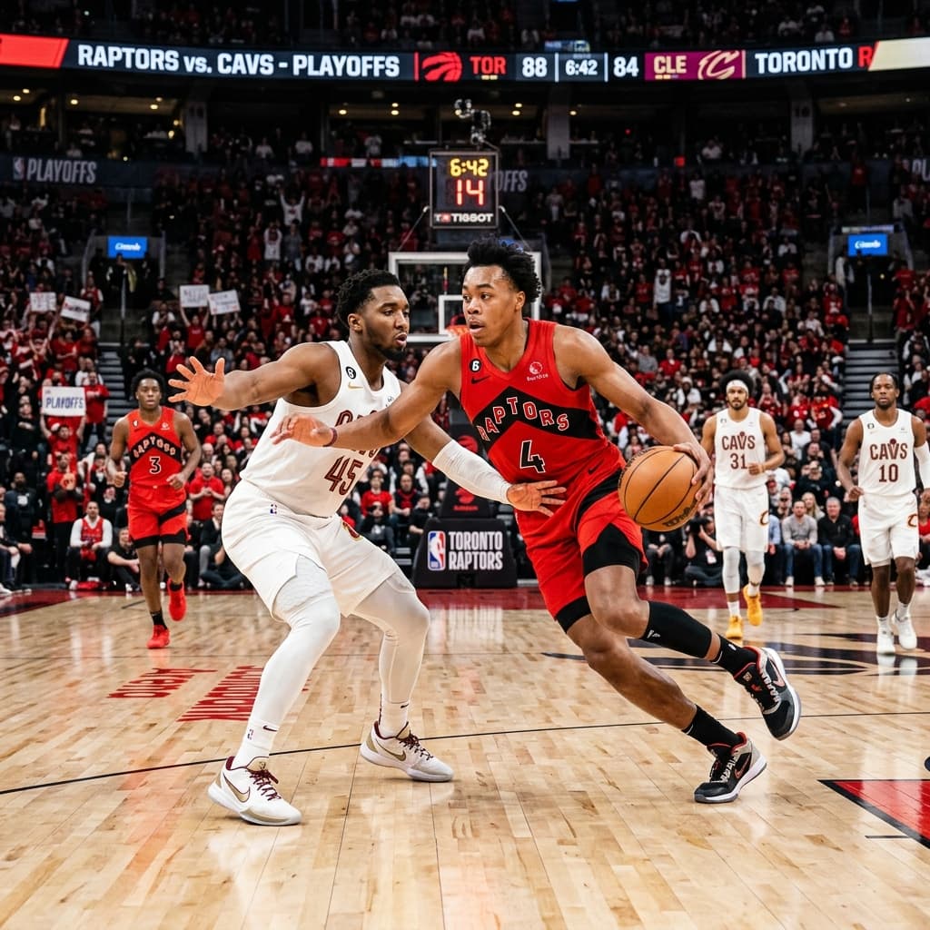 Barnes and Ingram Even Series in Game 4 Thriller - Raptors vs Cavs Recap