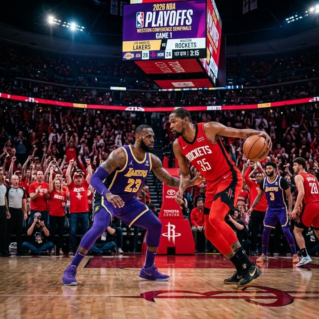 LeBron’s Lakers Look for 3-0 Stranglehold in Houston - Game 3 Preview: 2026 NBA Playoffs