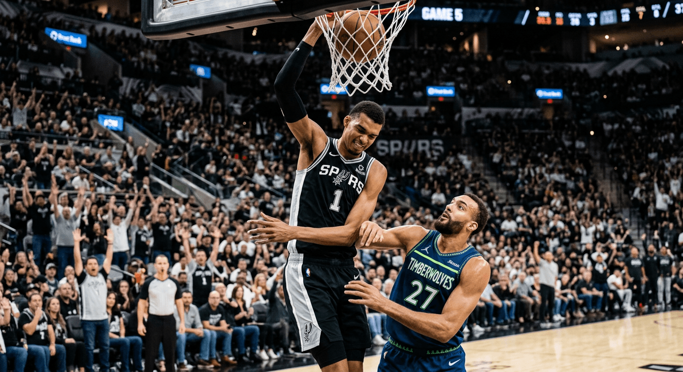 Wemby's World: Spurs Blow Out Wolves for 3-2 Lead