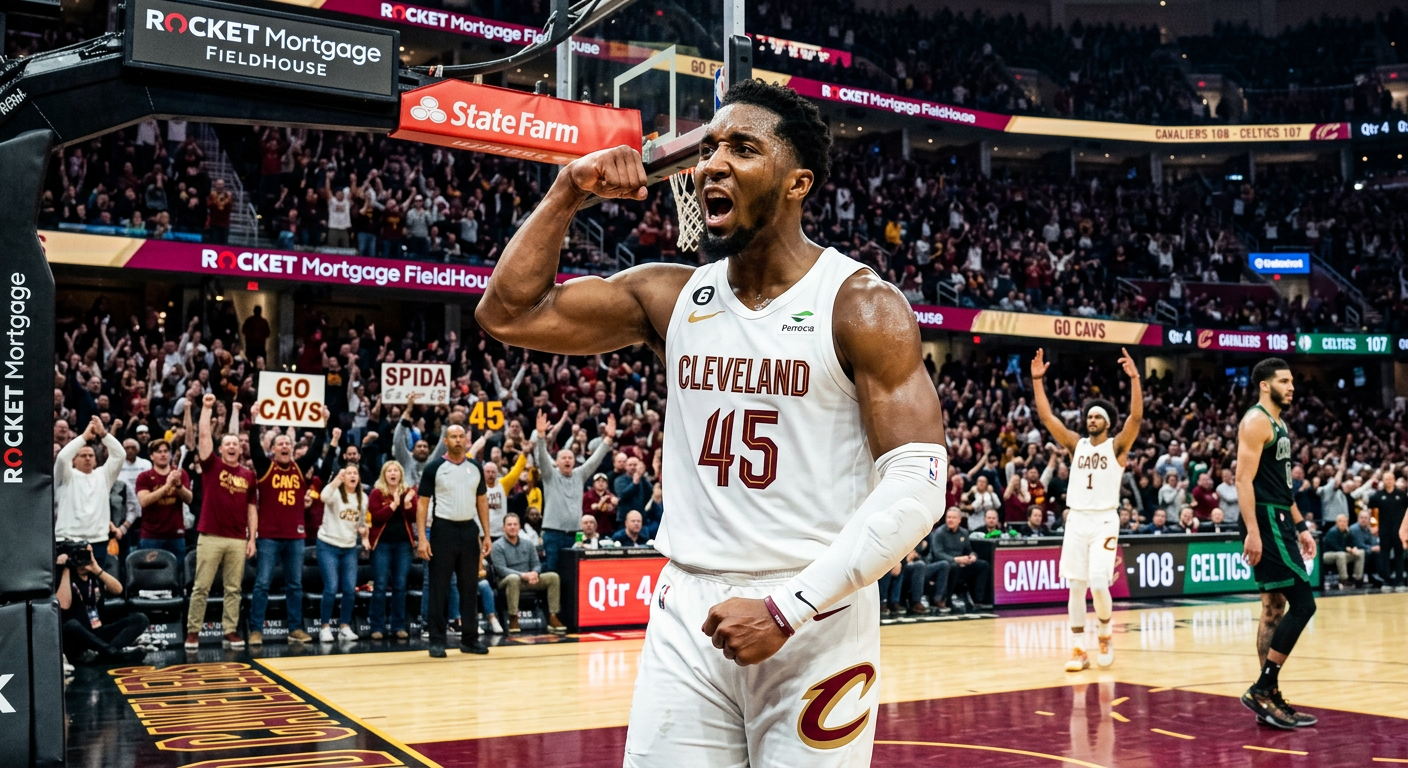 Mitchell's Heroics: Cavaliers Claw Back in Game 3